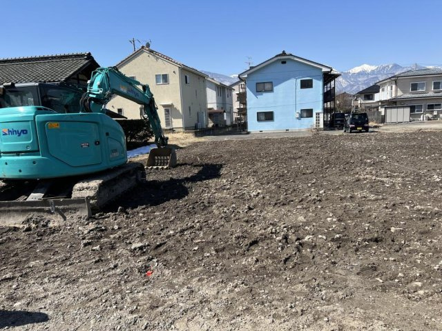 安曇野市豊科住宅用地の外観