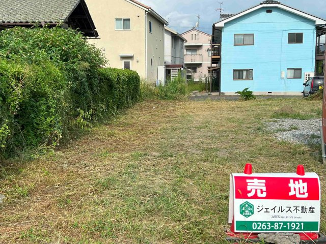 安曇野市豊科住宅用地の周辺