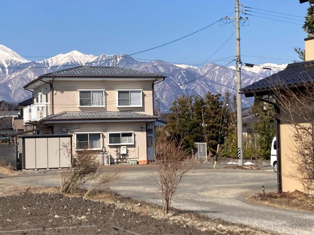 安曇野市豊科住宅用地の展望