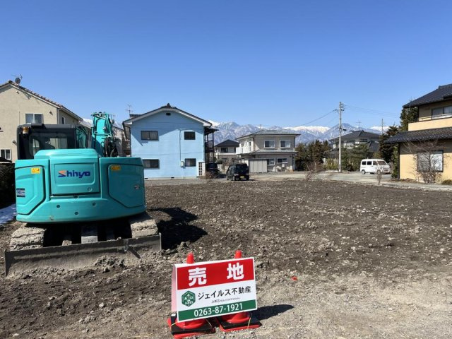 安曇野市豊科住宅用地の外観