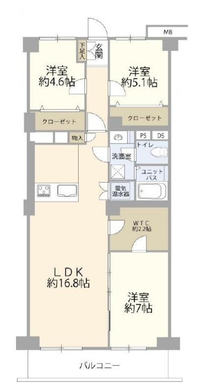 大倉山ハイム1号棟の画像