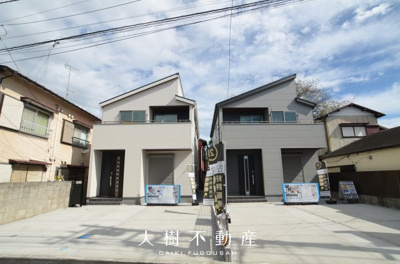 【外観】 | 座間市相模が丘2丁目　新築戸建て　全２棟【仲介手数料無料】