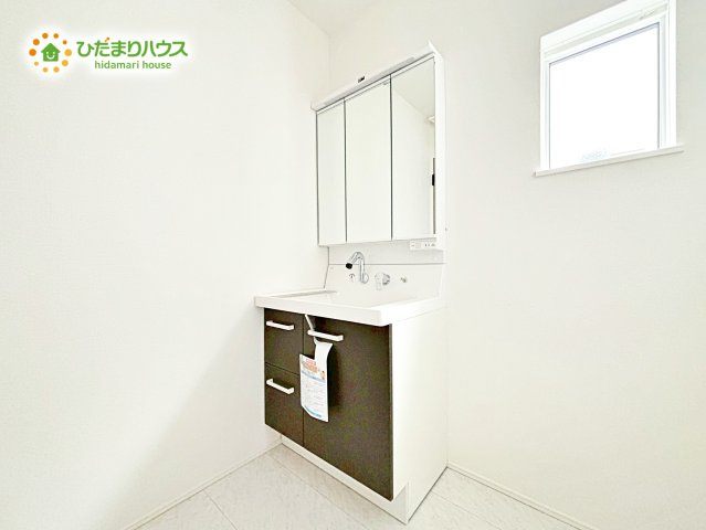 【独立洗面台】 | 神栖若松中央5丁目24-1期　新築戸建　2号棟 | シンプルで使い勝手の良い独立洗面台！