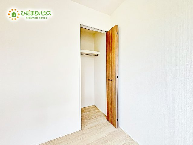 【収納】 | 神栖若松中央5丁目24-1期　新築戸建　2号棟 | ハンガーパイプ付でお洋服の出し入れもラクラクです！