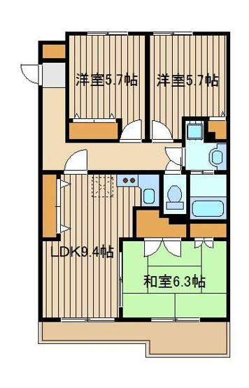 【間取り】 | エミネンス高野台