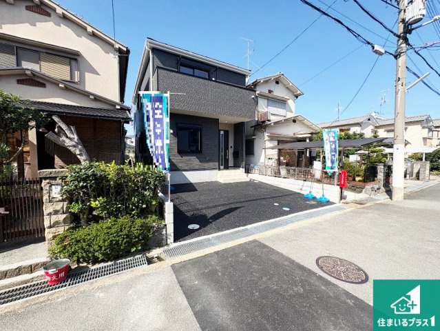 城陽市枇杷庄　第3期　新築一戸建ての外観|安心の10年保証！外観を美しく保ち、雨水で汚れを落とします！気になることがありましたら、お気軽にお問い合わせください！