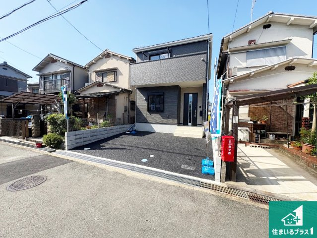 城陽市枇杷庄　第3期　新築一戸建ての外観|安心の10年保証！外観を美しく保ち、雨水で汚れを落とします！気になることがありましたら、お気軽にお問い合わせください！