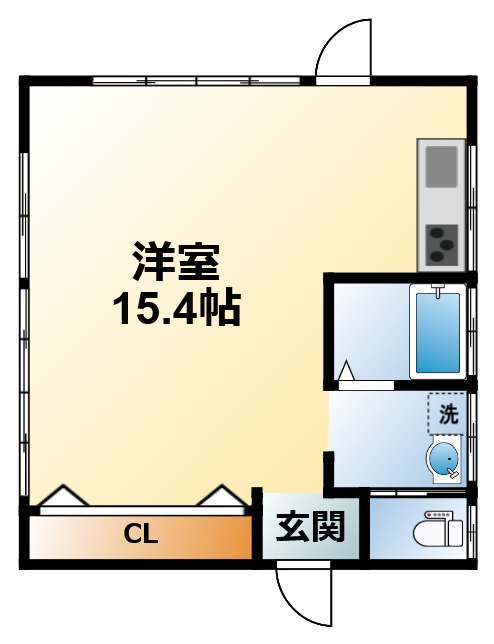ブルーハイツの間取り