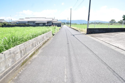 【前面道路含む現地写真】 | 鹿屋市田崎町　売地
