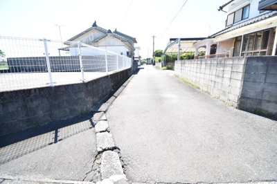 【前面道路含む現地写真】 | 鹿屋市田崎町　売地