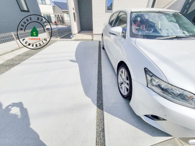 熊本市中央区出水8丁目第2-2棟（2号棟）　の駐車場|駐車場になります。