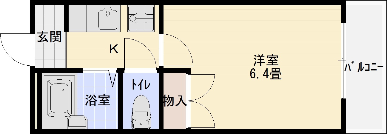 OMレジデンス柏原1の間取り|OMレジデンス1　間取り