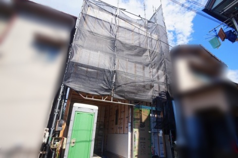 【外観】 | 平野区長吉六反4丁目 | 【只今建築中！現地2025年7月25日現在☆】ローン返済目安：月々約69865円（頭金0円、変動金利0.525％、返済期間35年、ボーナス払い無しで試算しています）