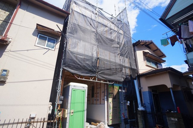 【外観】 | 平野区長吉六反4丁目 | 【只今建築中！現地2025年7月25日現在☆】