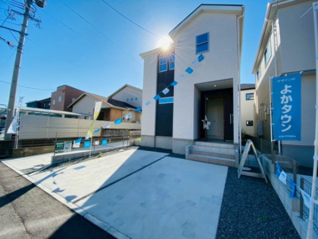 よかタウン／南区御幸西２丁目３期／２号棟の前面道路含む現地写真