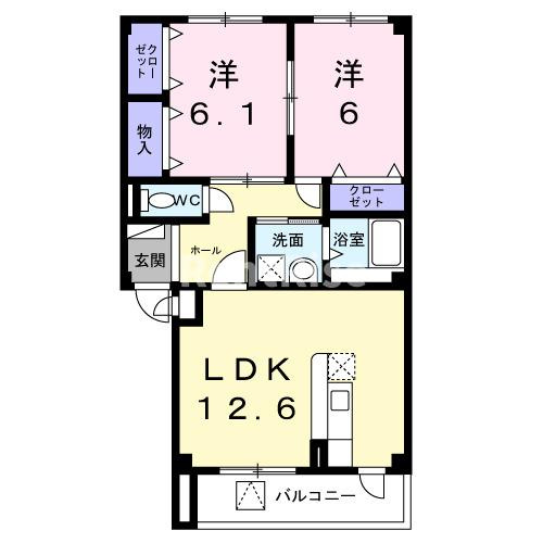 サンシャインの間取り