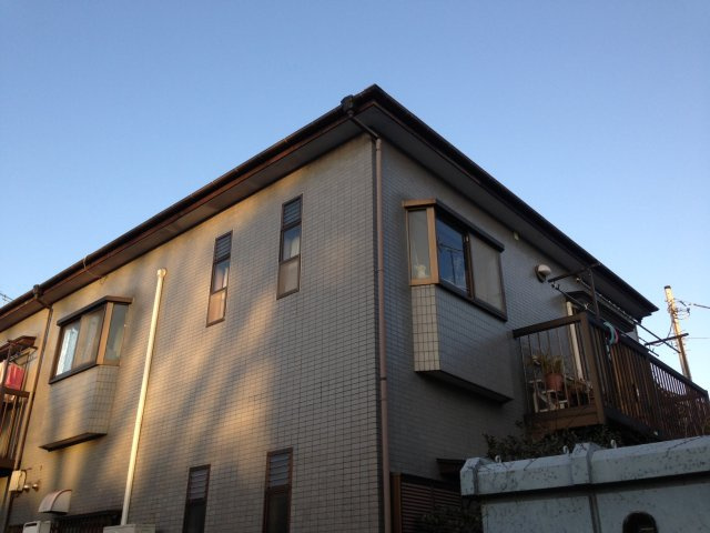 府中市朝日町１丁目のアパートの外観