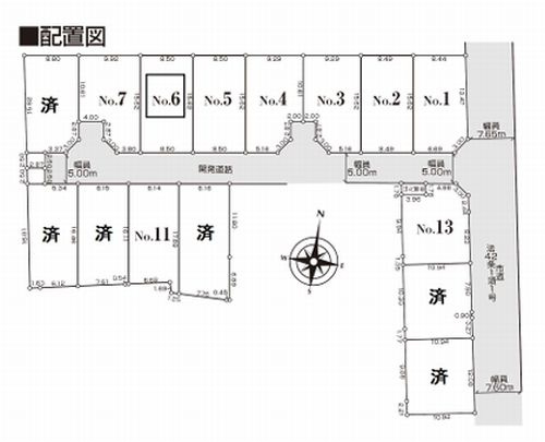 【区画図】 | 【仲介手数料０円】小田原市栢山　新築一戸建て　11号棟　全27区画 | 小田原市栢山　新築一戸建て　