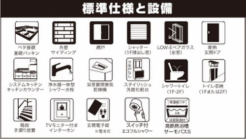 【設備】 | 【仲介手数料０円】小田原市栢山　新築一戸建て　11号棟　全27区画 | 小田原市栢山　新築一戸建て　8号棟