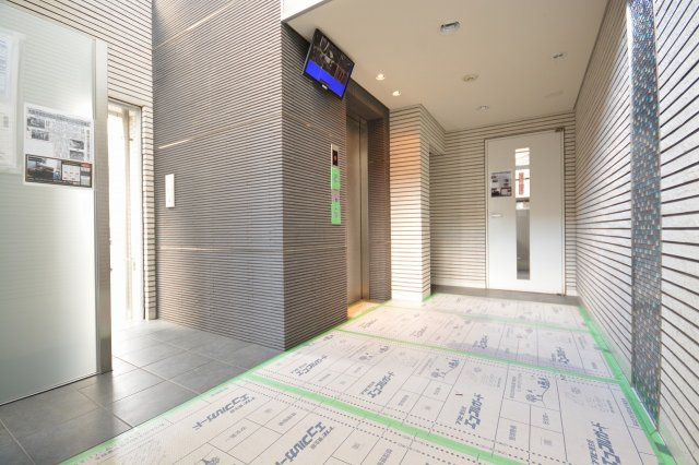 海老江サンライズのロビー