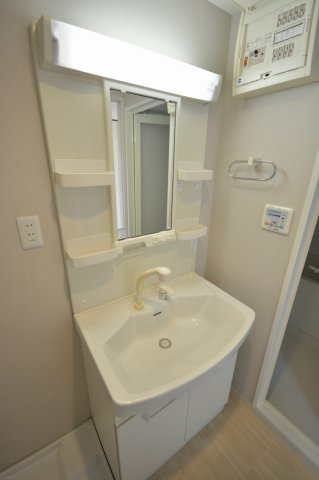 海老江サンライズの洗面所|※別号室参考写真