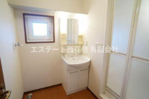 プラザカナン弐番館の洗面所