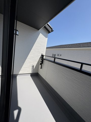 【バルコニー】 | 福岡市南区屋形原4丁目　1号棟（全2棟）【仲介手数料無料・0円】 | 現地写真。