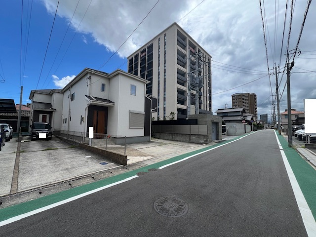 中井五丁目9番28-3号（A-24）の前面道路含む現地写真
