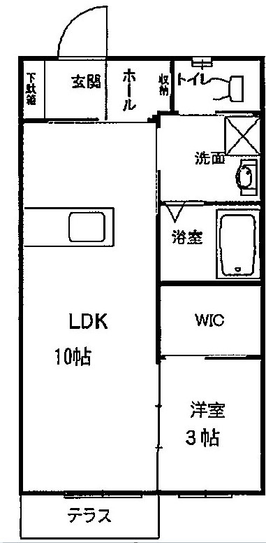 ボヌール・往完の間取り