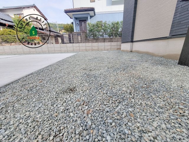 熊本市北区室園町第1-5棟（2号棟）　の庭|お庭で自由な時間を過ごせます。