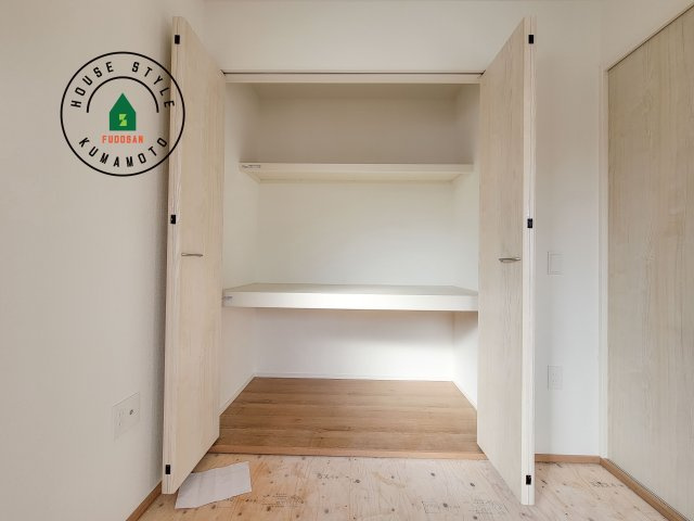 熊本市北区室園町第1-5棟（2号棟）　の収納|収納には困りません。