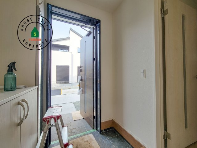 熊本市北区室園町第1-5棟（2号棟）　の内観：施工例|二重ロックでしっかり防犯対策ができます。