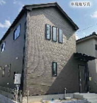 【仲介手数料無料】狭山市広瀬東１４期全１棟　狭山市の新築住宅なら西武ハウジングの外観パース