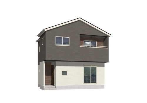 売新築戸建　中央区笠井町の外観パース