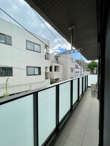 桜メルセゾンのバルコニー