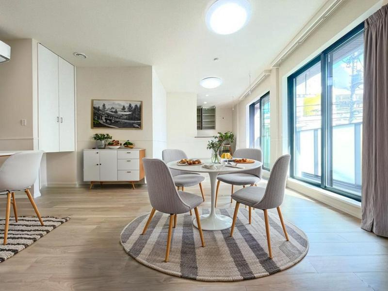 桜メルセゾンの居間・リビング|※CG家具のため実際は家具が付きません