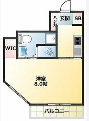 谷田貝ビルの間取り