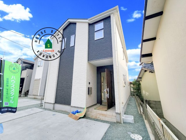 熊本市北区室園町第1-5棟（4号棟）　の外観|デザイン性のある外観です。