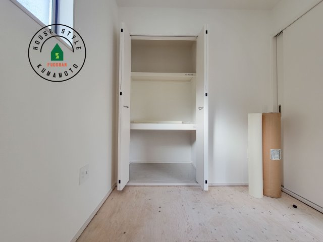 熊本市北区室園町第1-5棟（4号棟）　の収納|収納には困りません。