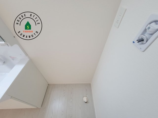 熊本市北区室園町第1-5棟（4号棟）　のランドリースペース|ランドリースペースとなります。広々して有効的にご使用できます。 