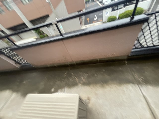 此花区中古戸建のバルコニー