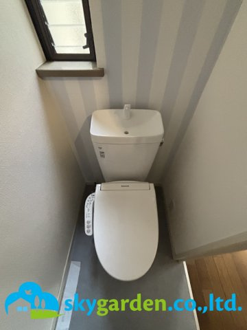 キャッスル東海大学前第二ガーデンテラスＤ棟のトイレ