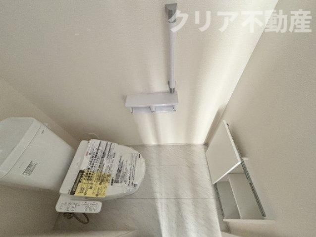 【ランドリースペース】 | 高崎市冷水町　1号棟 | 1階トイレ収納付きです！