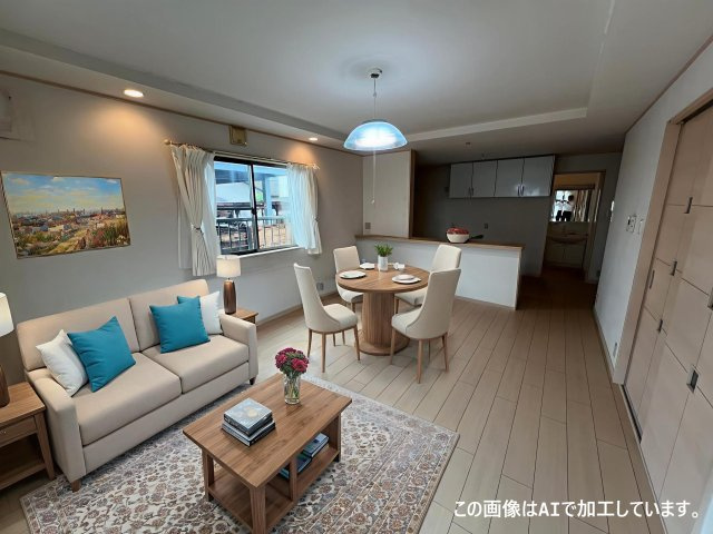 熊野町呉地２丁目9-の居間・リビング