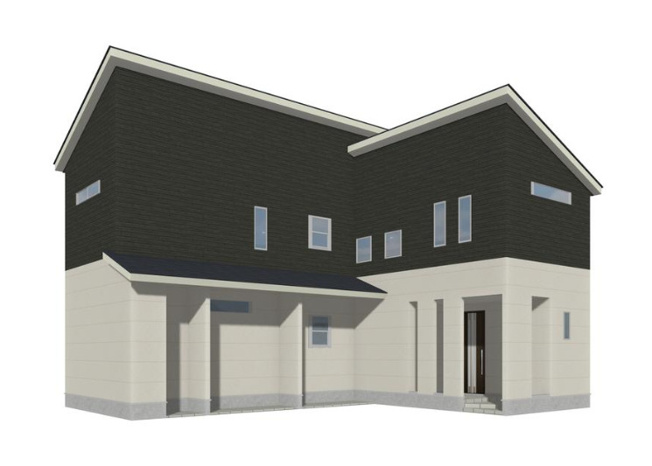 【外観パース】 | 高崎市冷水町　2号棟 | 令和8年1月中旬完成予定