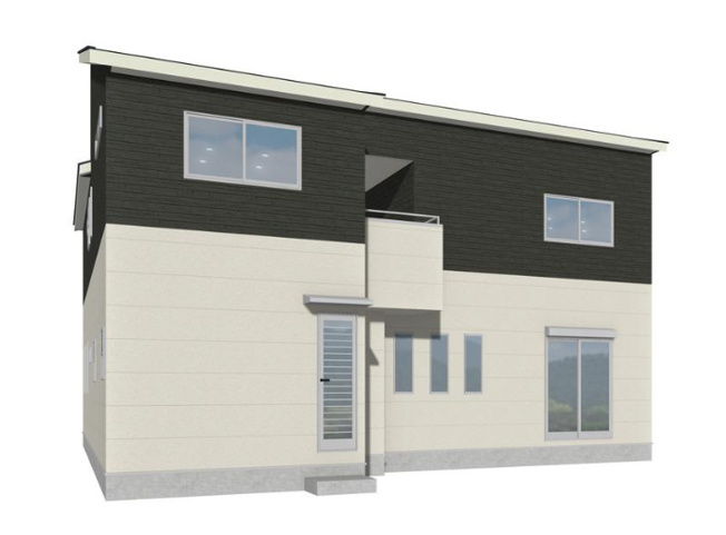 【外観パース】 | 高崎市冷水町　2号棟