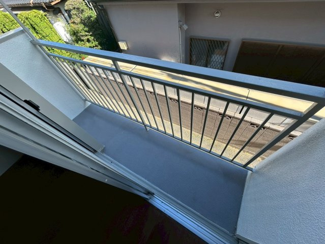 田中ハイツのバルコニー|明るいバルコニー