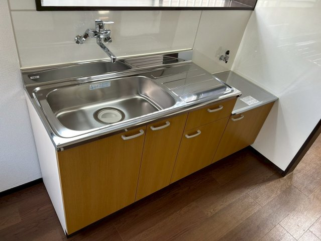 田中ハイツのキッチン|（新規にキッチン設置工事中）