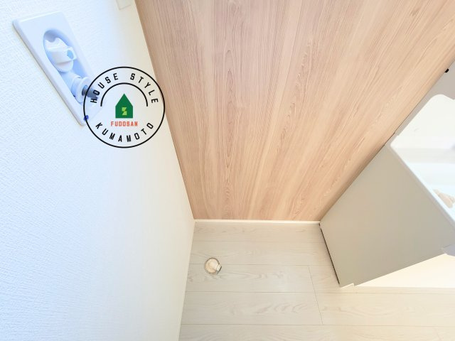 宇城市松橋町久具第1-2棟（2号棟）　のランドリースペース|ランドリースペースとなります。広々して有効的にご使用できます。 