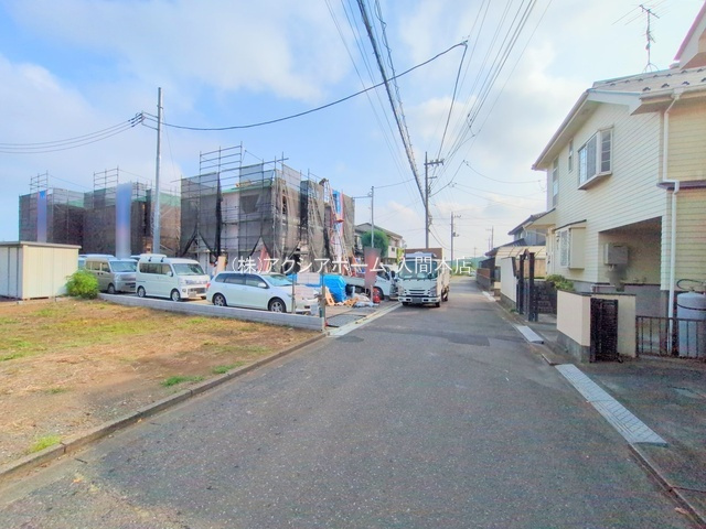 入間市宮寺・全3棟　新築一戸建　2号棟　～駐車2台～の前面道路含む現地写真|現地写真（2025年9月10日撮影）
